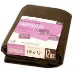 12oz Canvas Tarpaulin, 14 x 16