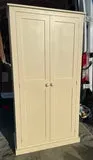 **2 Door Hallway, Utility, Cloak Room Storage Cupboard with Hooks and Shelves (40 cm deep) ALL  SIZE VARIATIONS