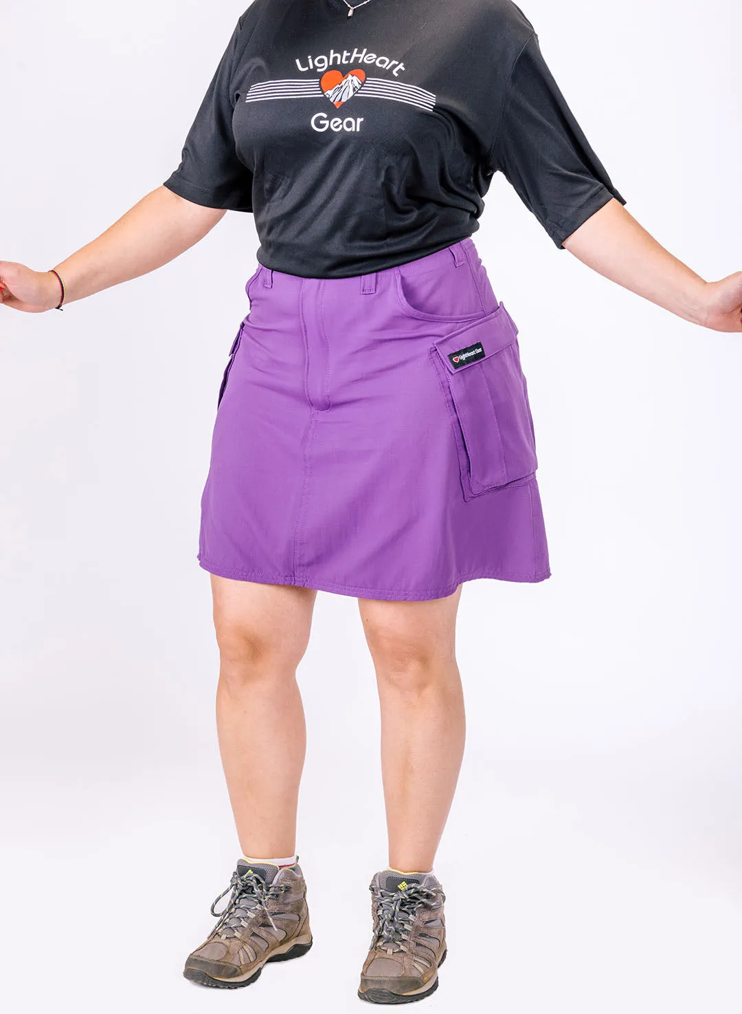 A-Line Hiking Skirt with Pockets