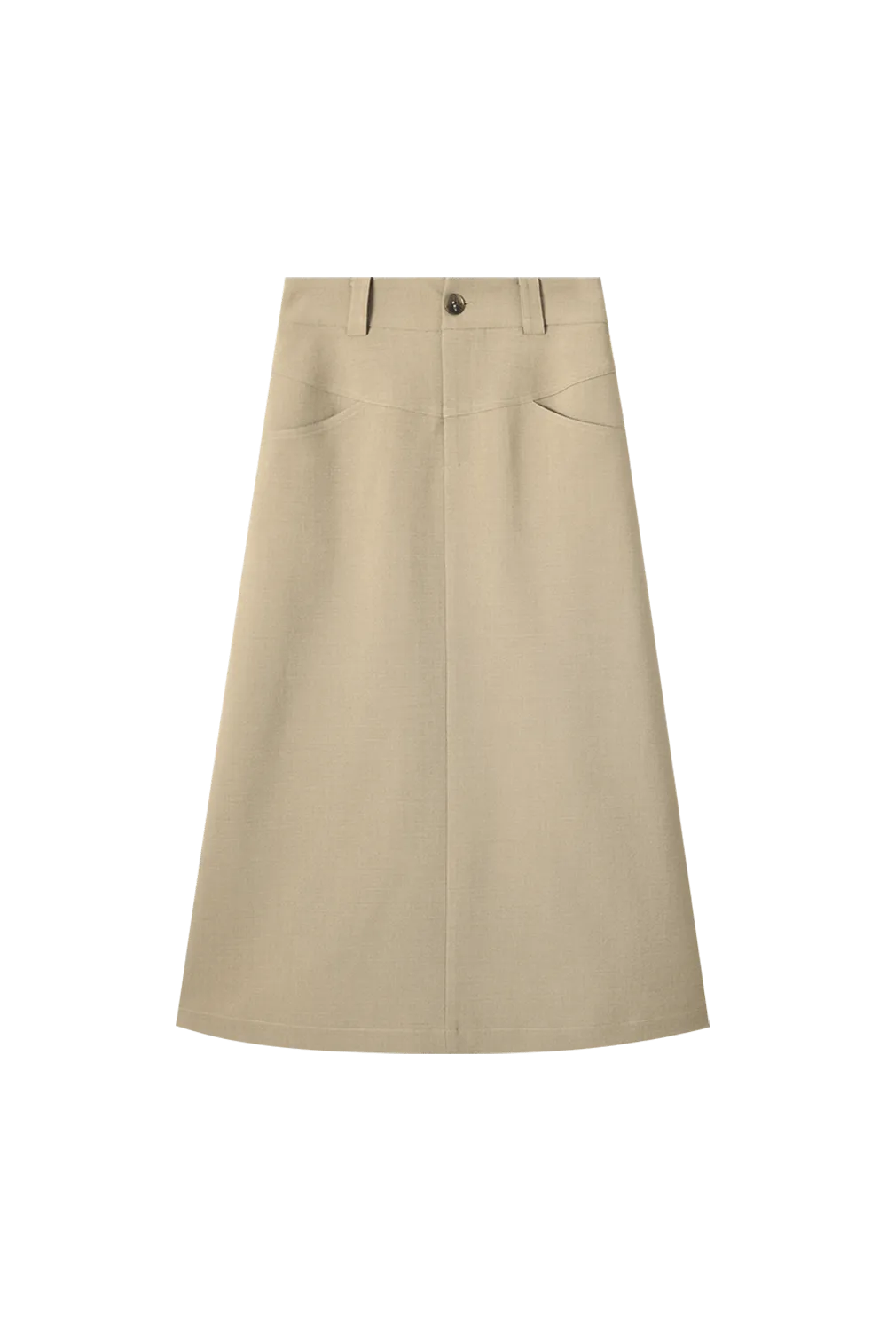 A Line Maxi Skirt for Women