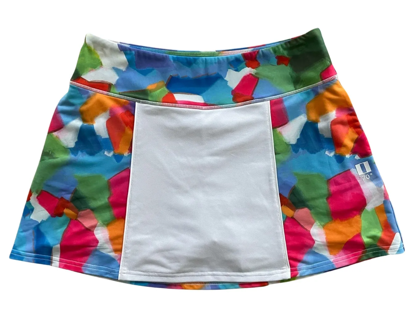 A-Line Skort in "Baby Got Backhand" Print by Meghan Rosenthal