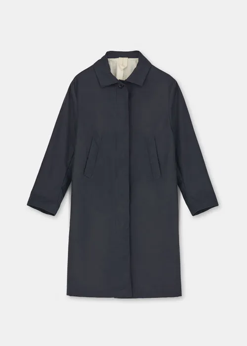 AIAYU - Noor Coat Oilskin - Navy