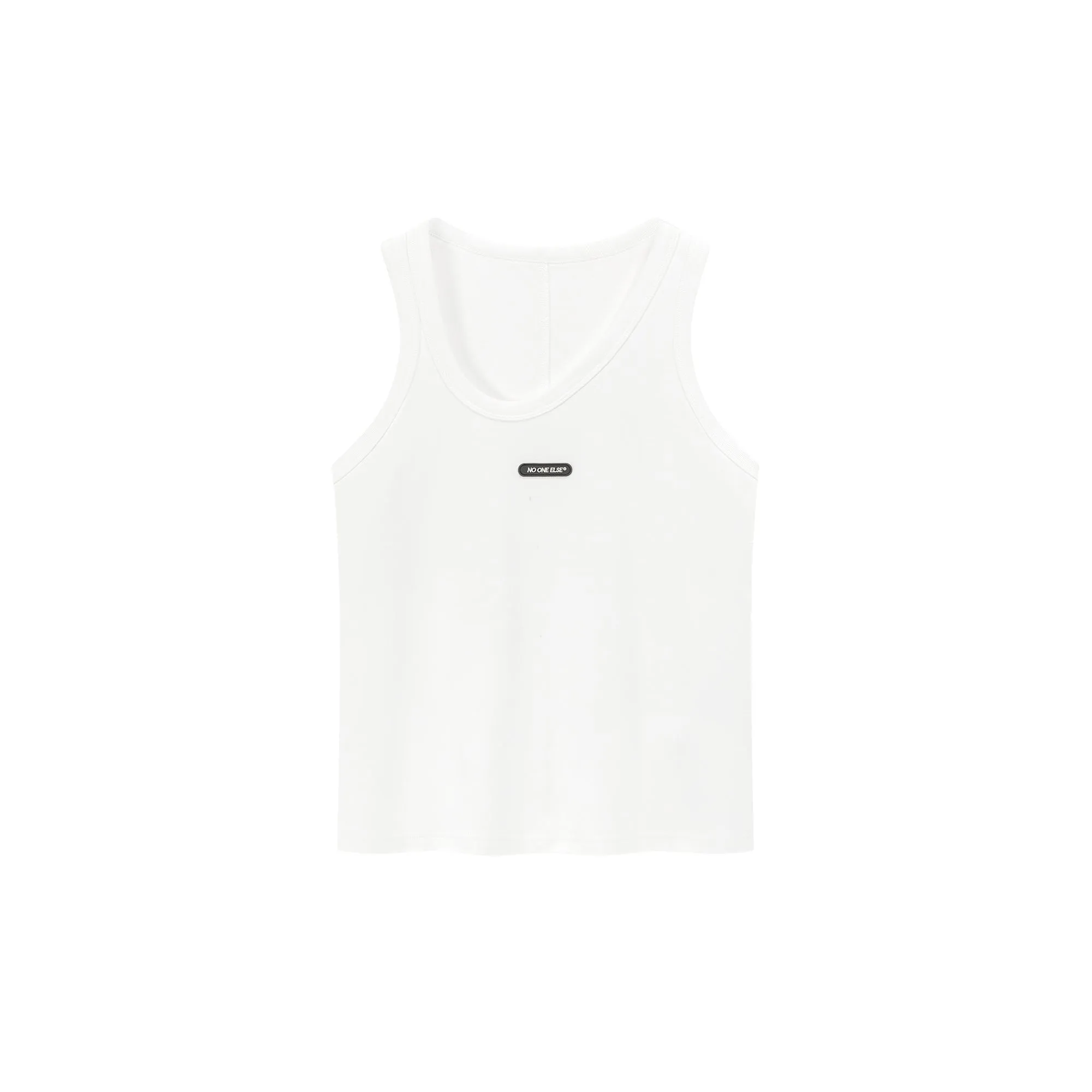 Basic Simple Sleeveless T-Shirt