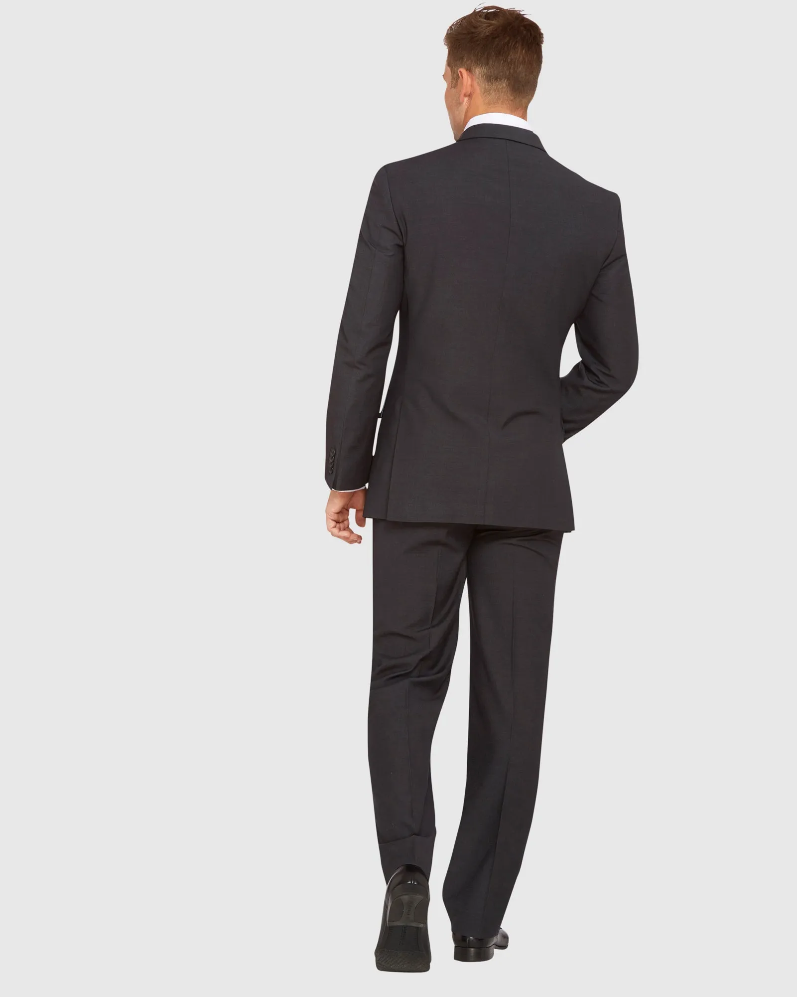 Big Mens Kelly Country Livorno Slim Fit Charcoal Suit Set