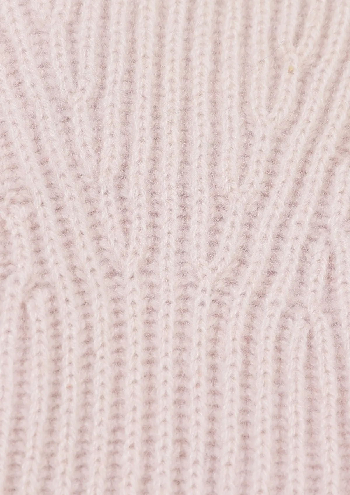 Cashmere Mitt in Ballet Pink