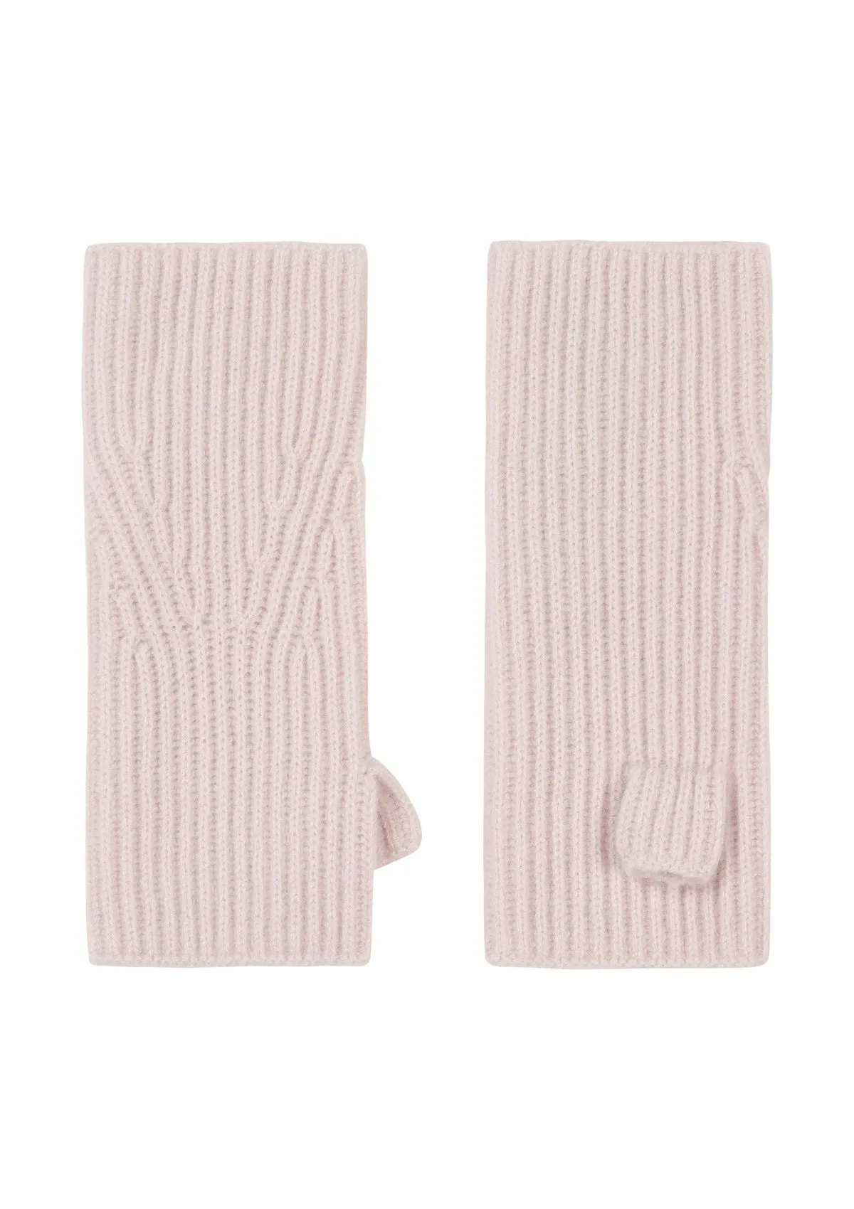 Cashmere Mitt in Ballet Pink