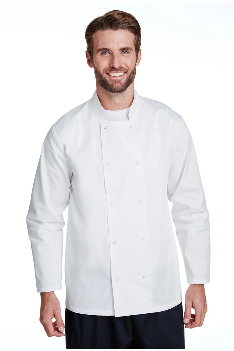 Chef's Long Sleeve Stud Coat