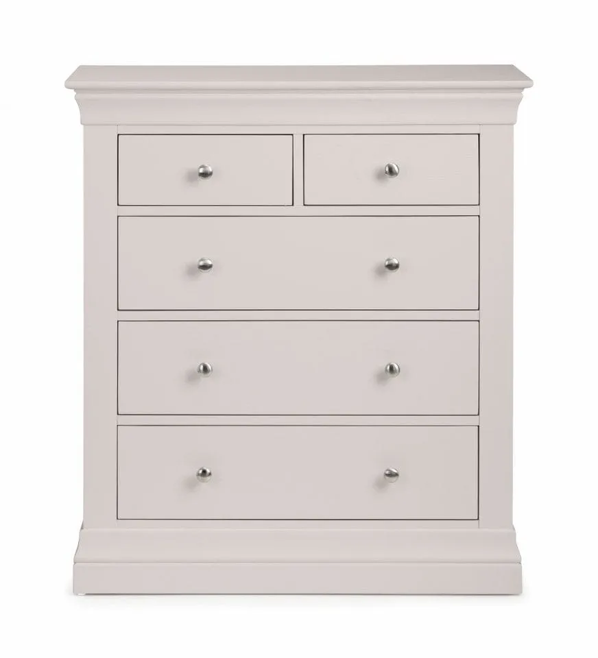 Clermont 3 2 Drawer Chest - Light Grey