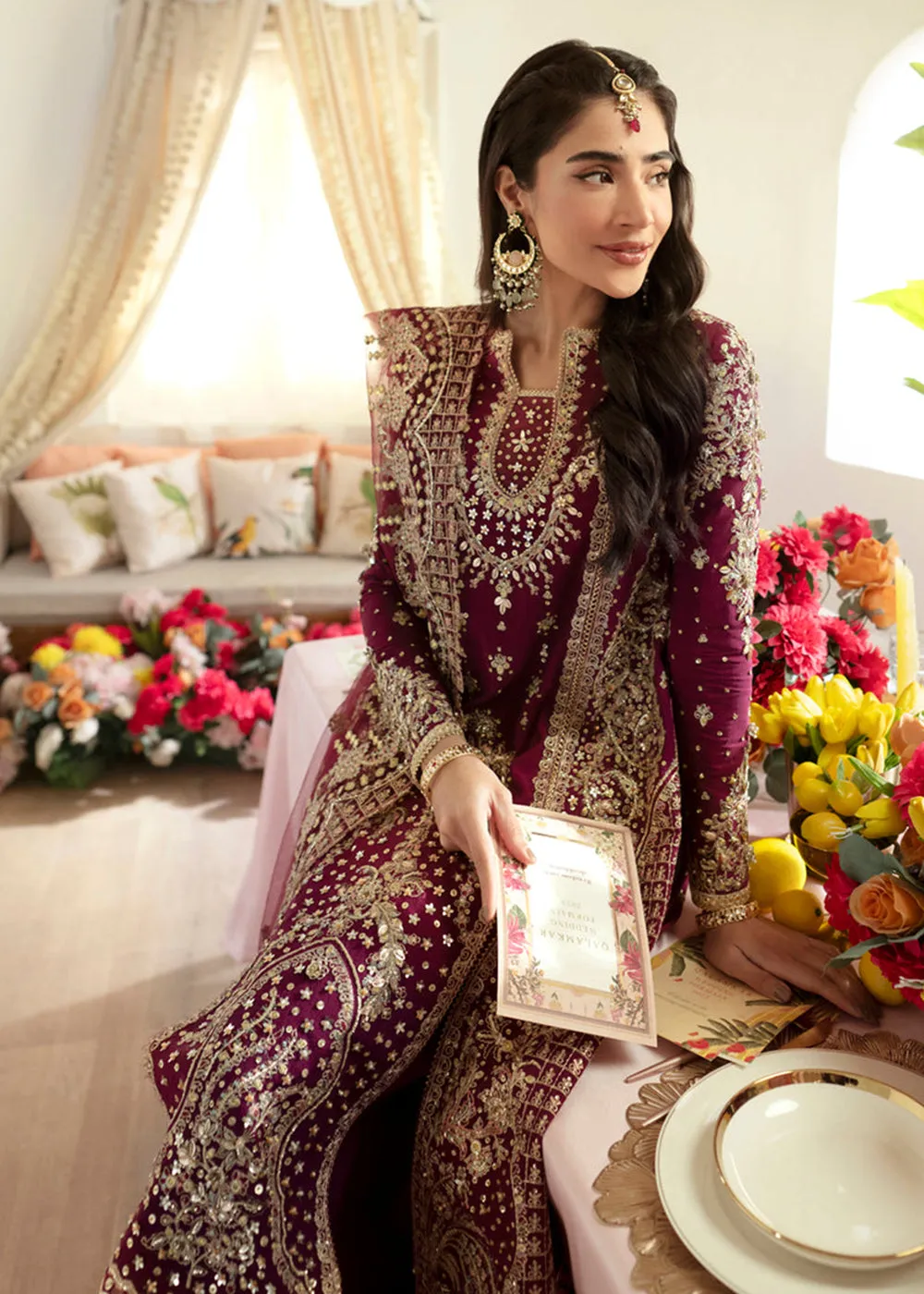 Dilnaaz Wedding Formals 2023 by Qalamkar | DN-07 - ALEENA