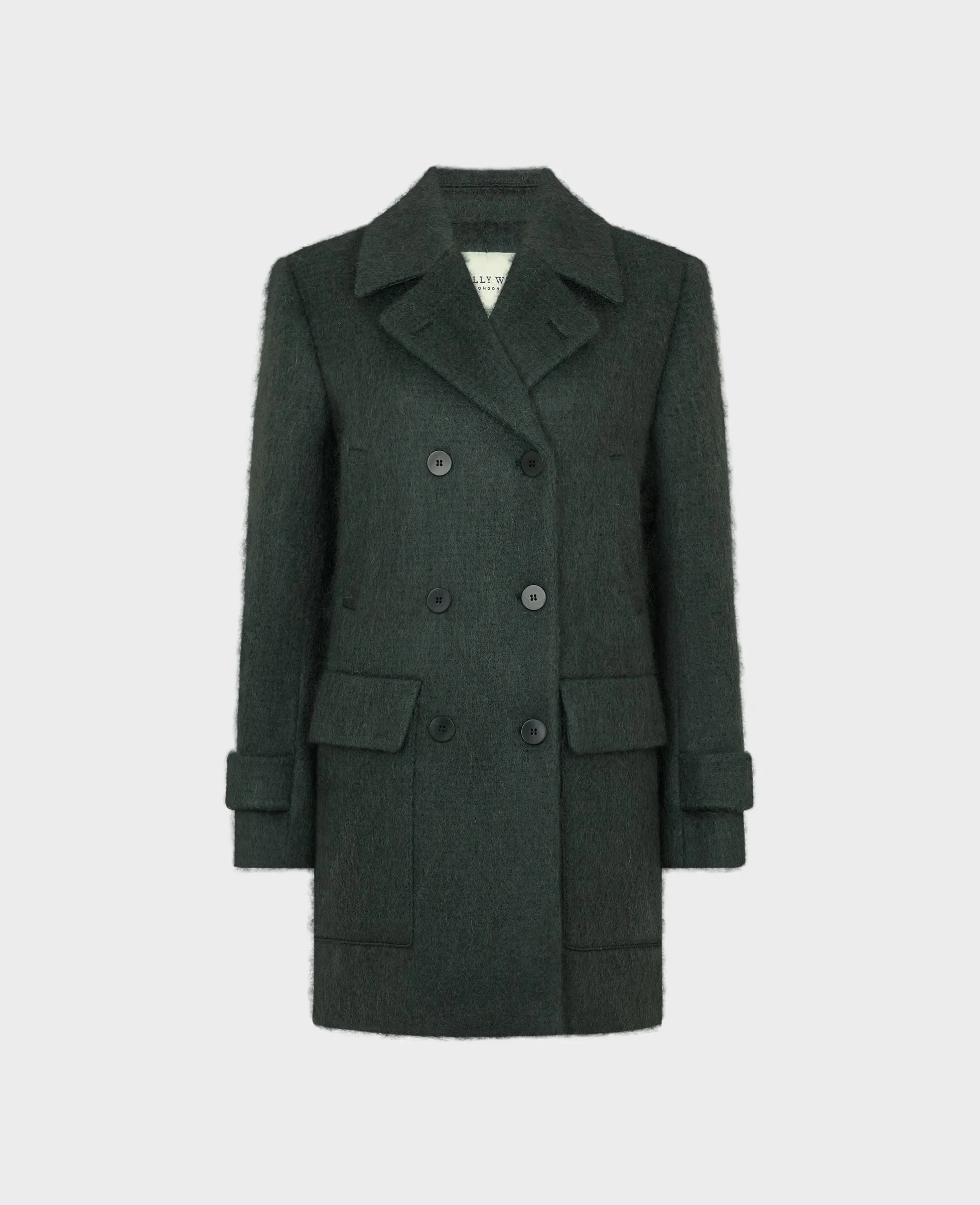 Emma Mohair Pea Coat