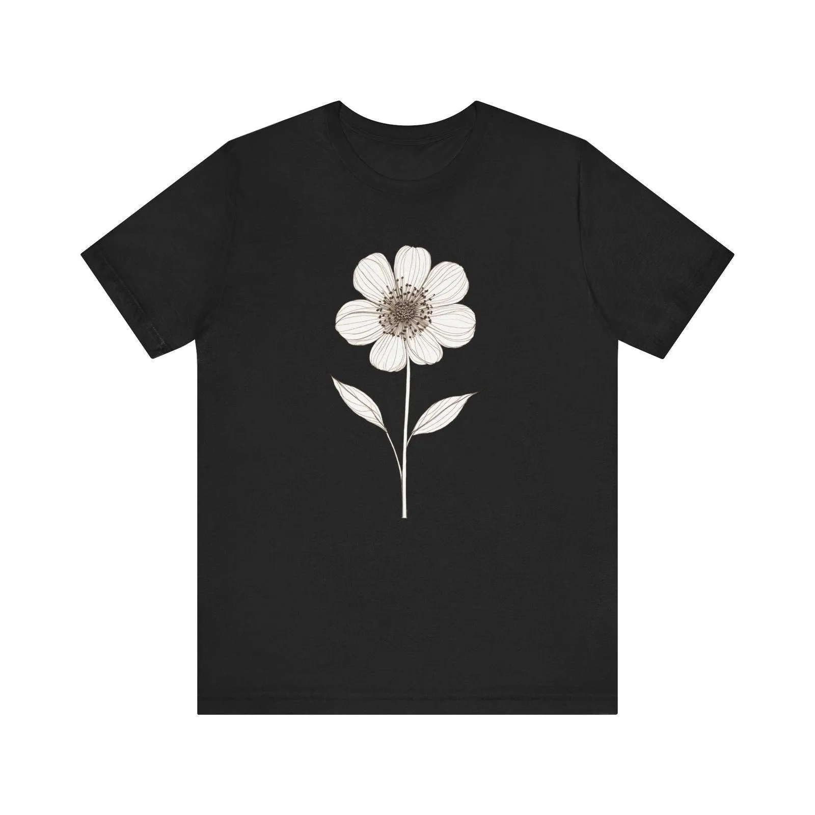 Flower Simple Elegance T Shirt