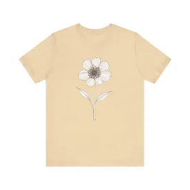 Flower Simple Elegance T Shirt