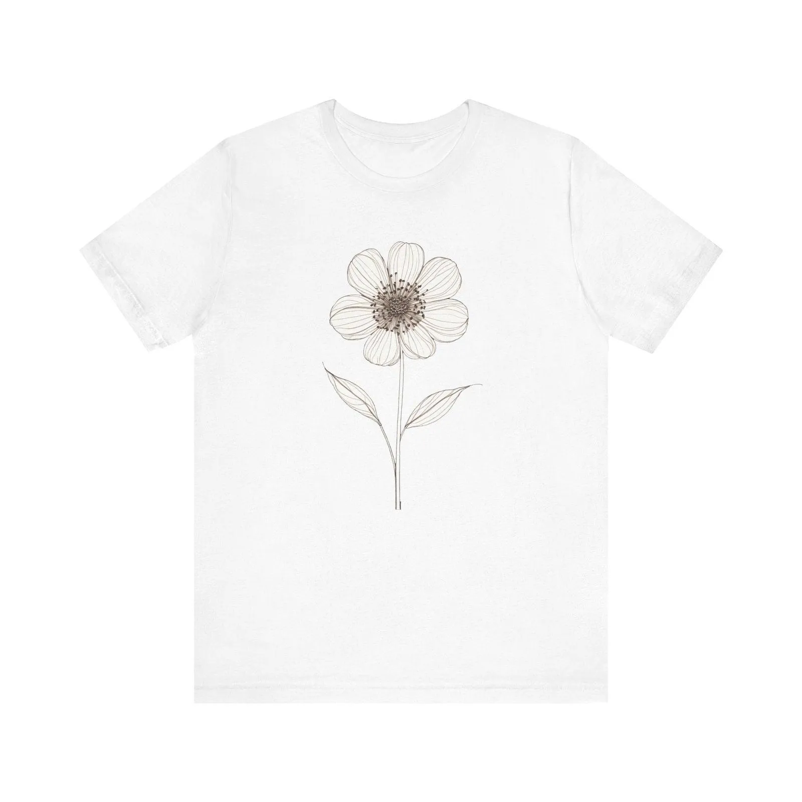 Flower Simple Elegance T Shirt