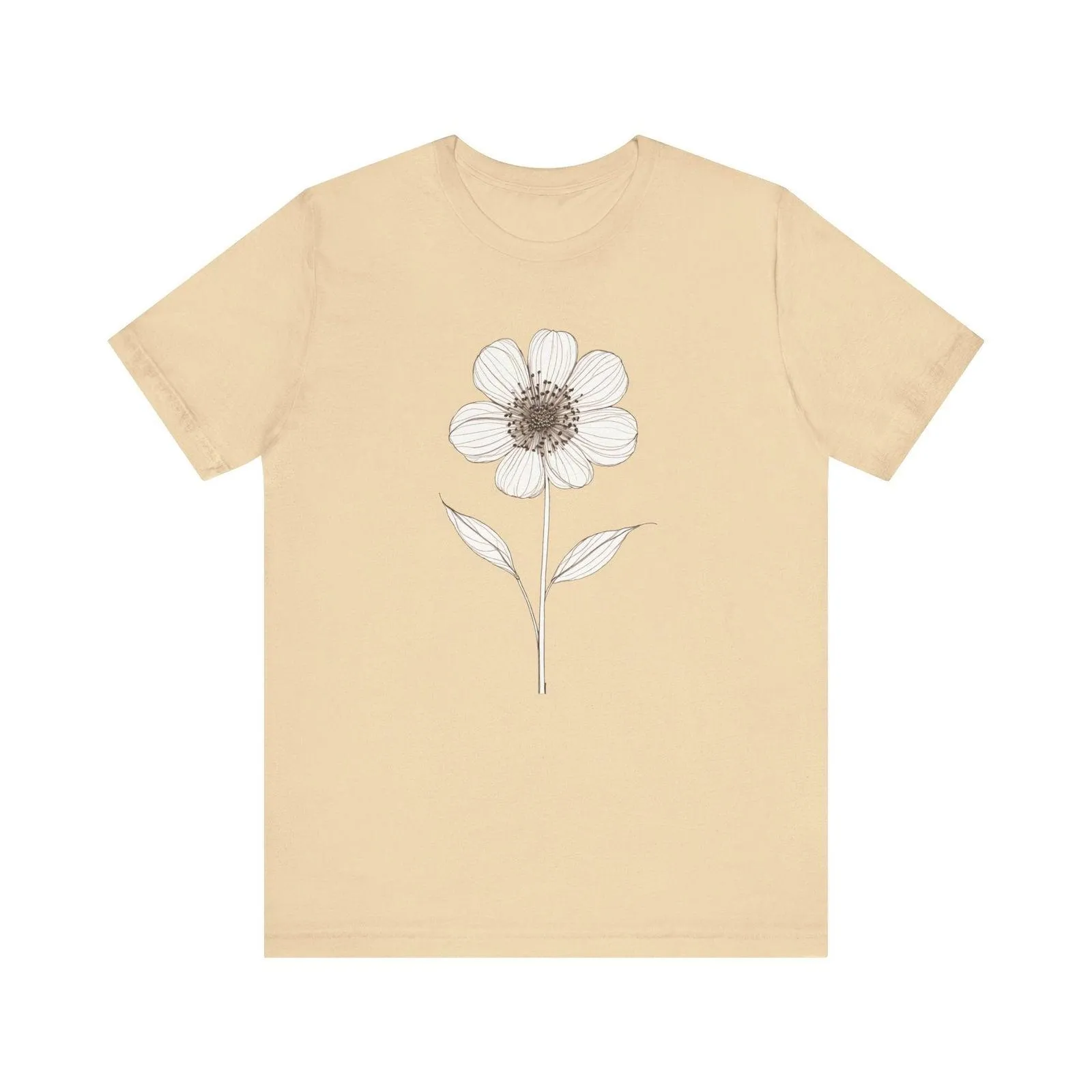 Flower Simple Elegance T Shirt