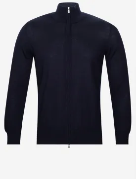 Full Zip Knitwear Navy