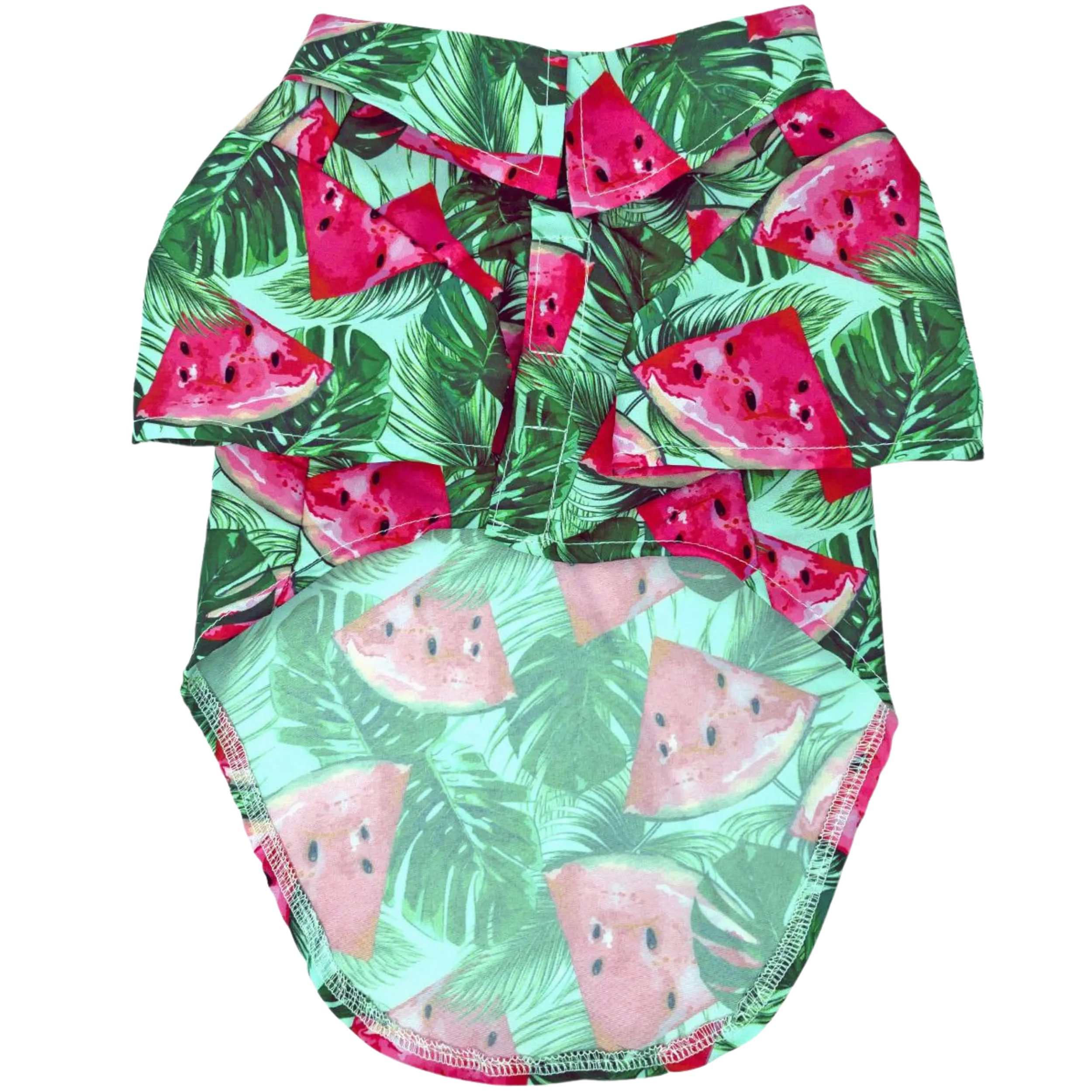 Hawaiian Camp Shirt | Juicy Watermelon