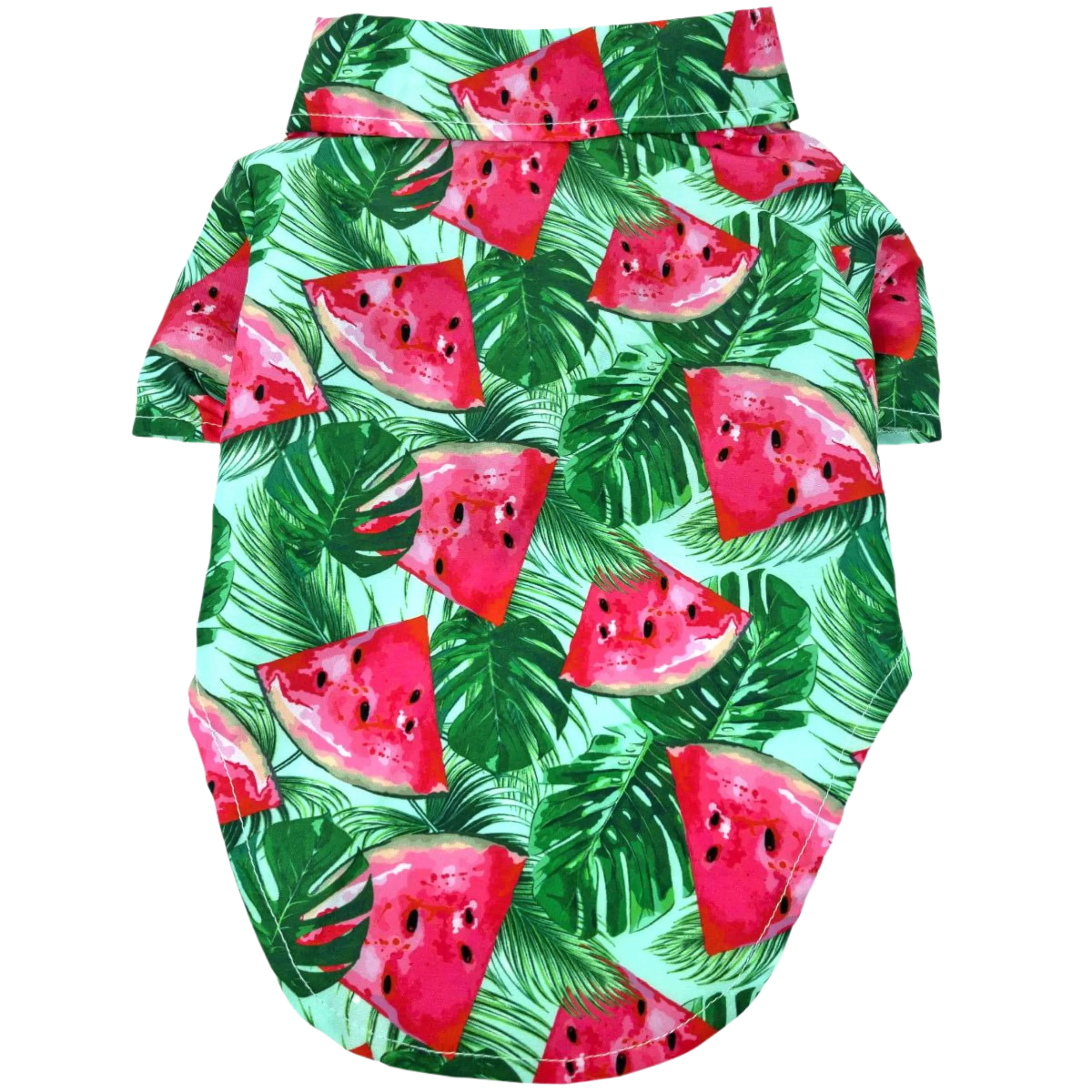 Hawaiian Camp Shirt | Juicy Watermelon