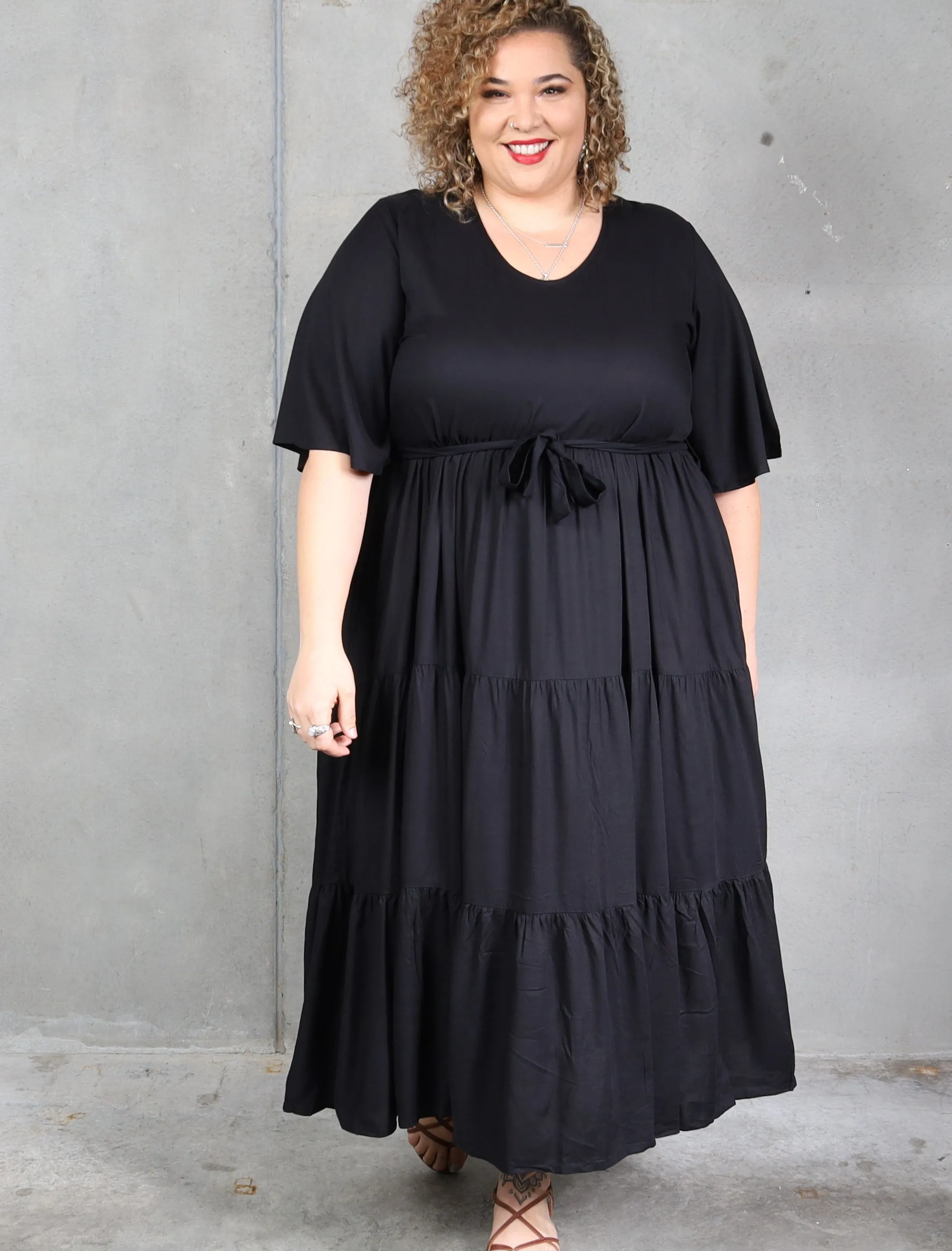 Jasmine Dress - Black