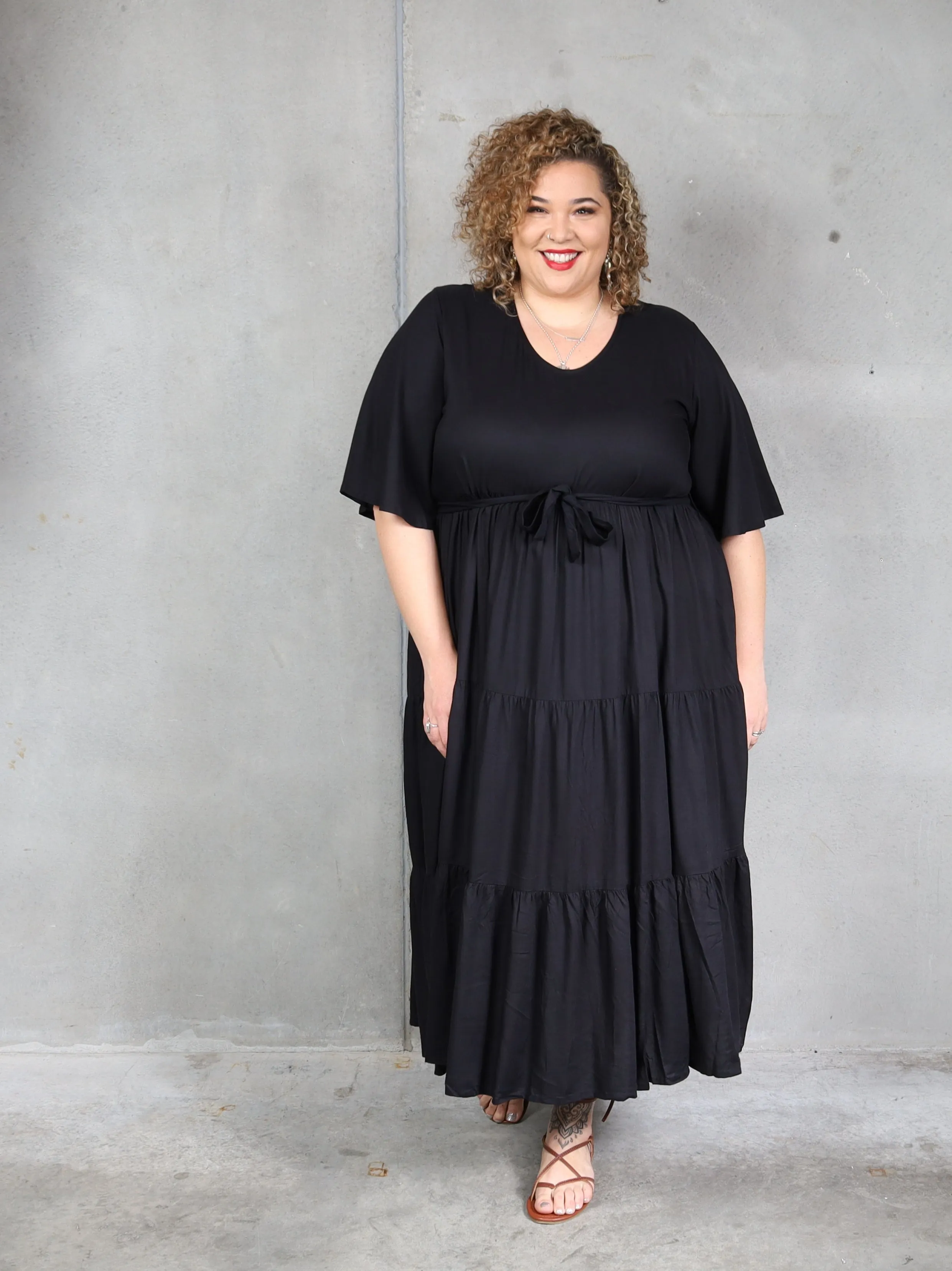 Jasmine Dress - Black