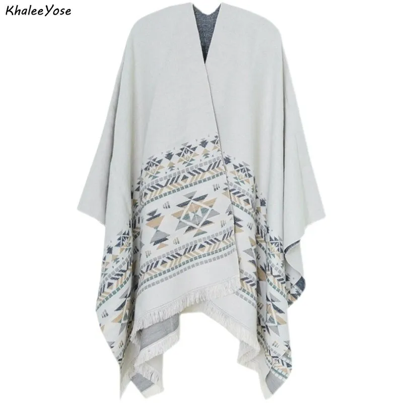 KHALEE YOSE Classic Caped Cardigan Coat