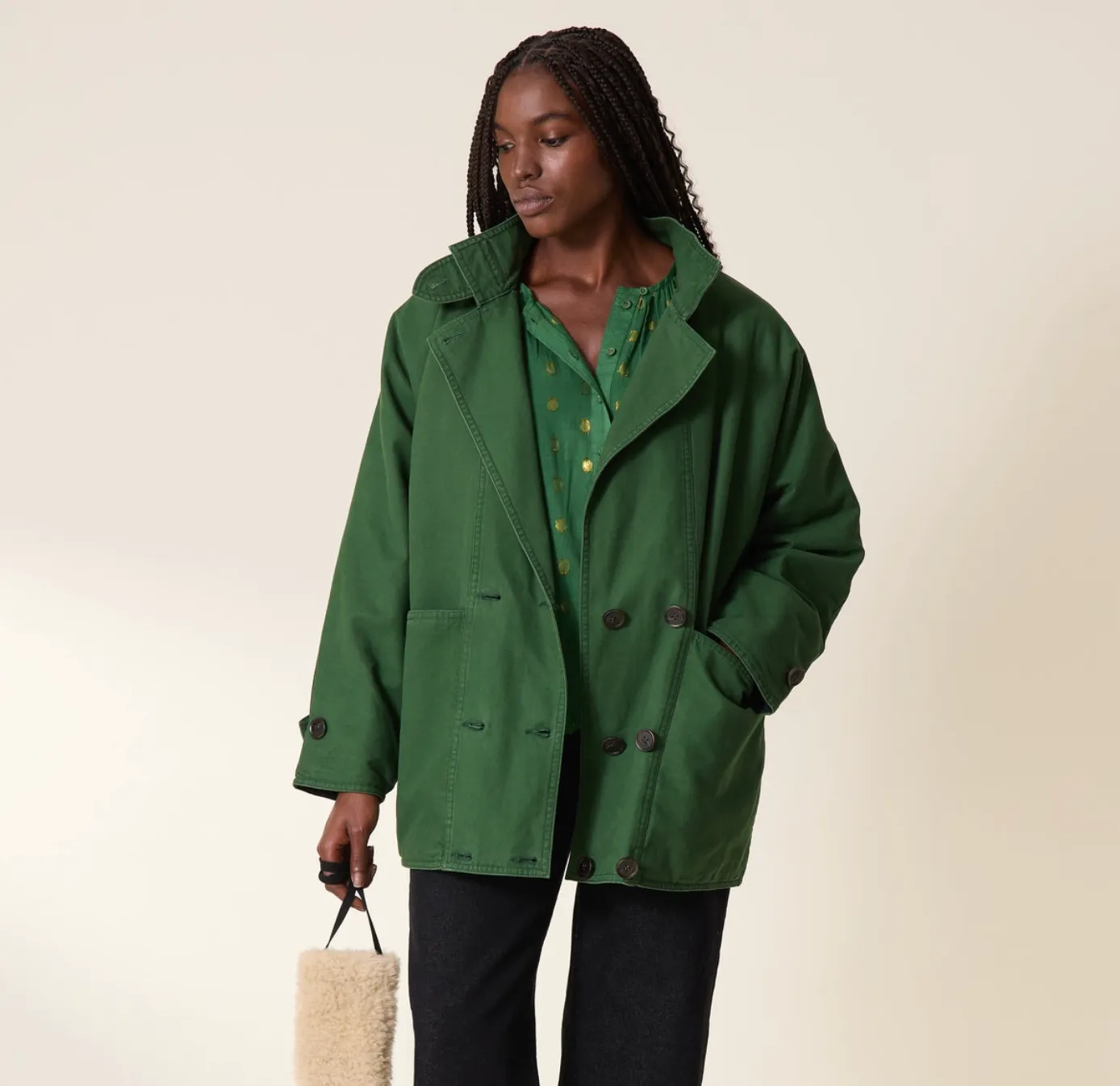 Leon & Harper Green Viktor Jacket