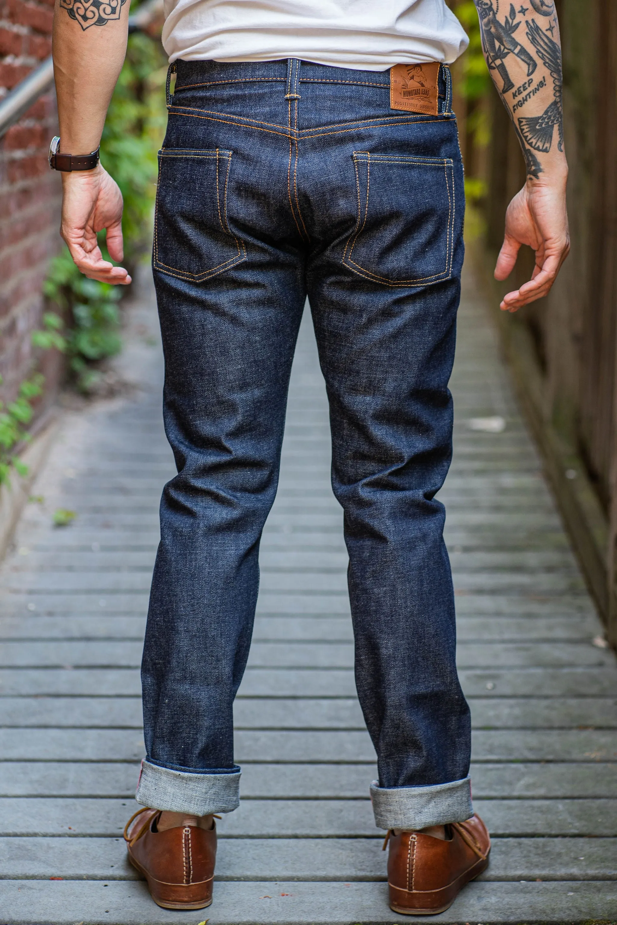 Momotaro 0306-40 Tight Tapered - 14.7oz Legacy Blue