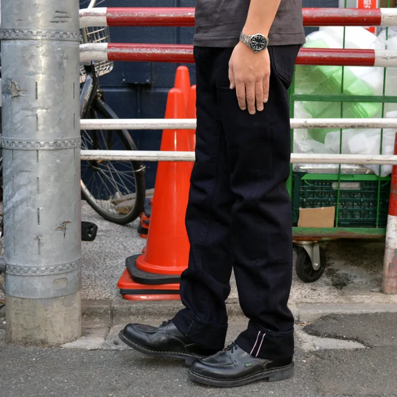 MOMOTARO JEANS "MXJE3201" 15.7oz ID×BK SLIM STRAIGHT