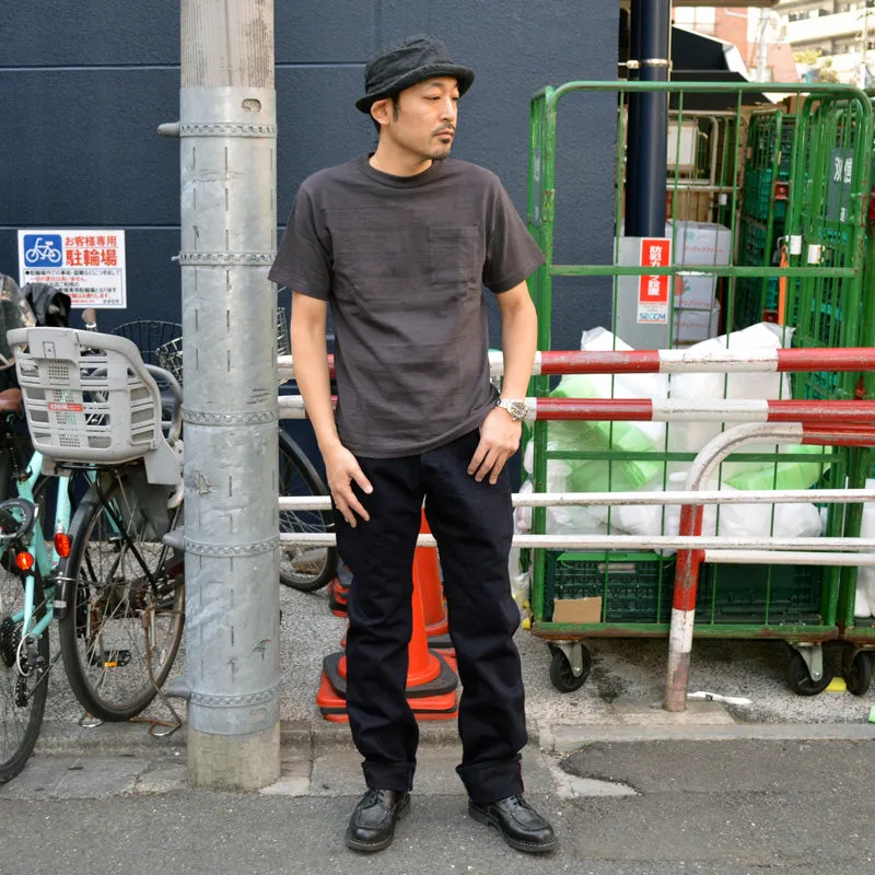 MOMOTARO JEANS "MXJE3201" 15.7oz ID×BK SLIM STRAIGHT