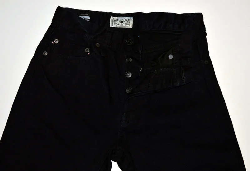 MOMOTARO JEANS "MXJE3201" 15.7oz ID×BK SLIM STRAIGHT