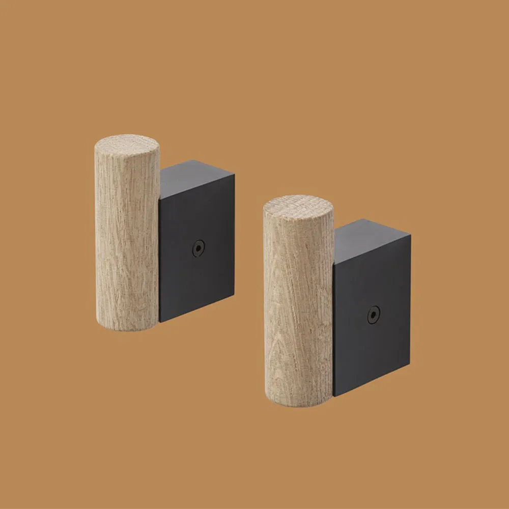 muuto | attach coat hook set | black