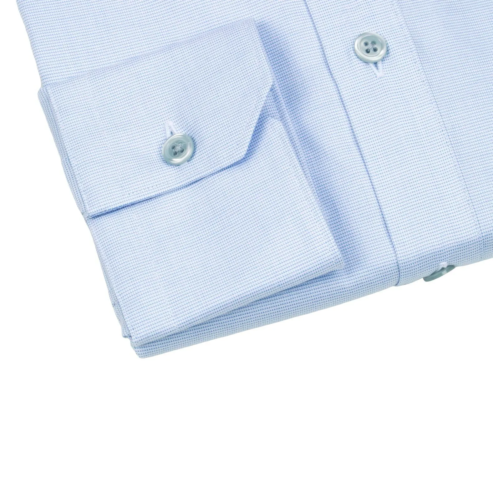 Powder Blu Weavetex Dress Shirt @ The vault