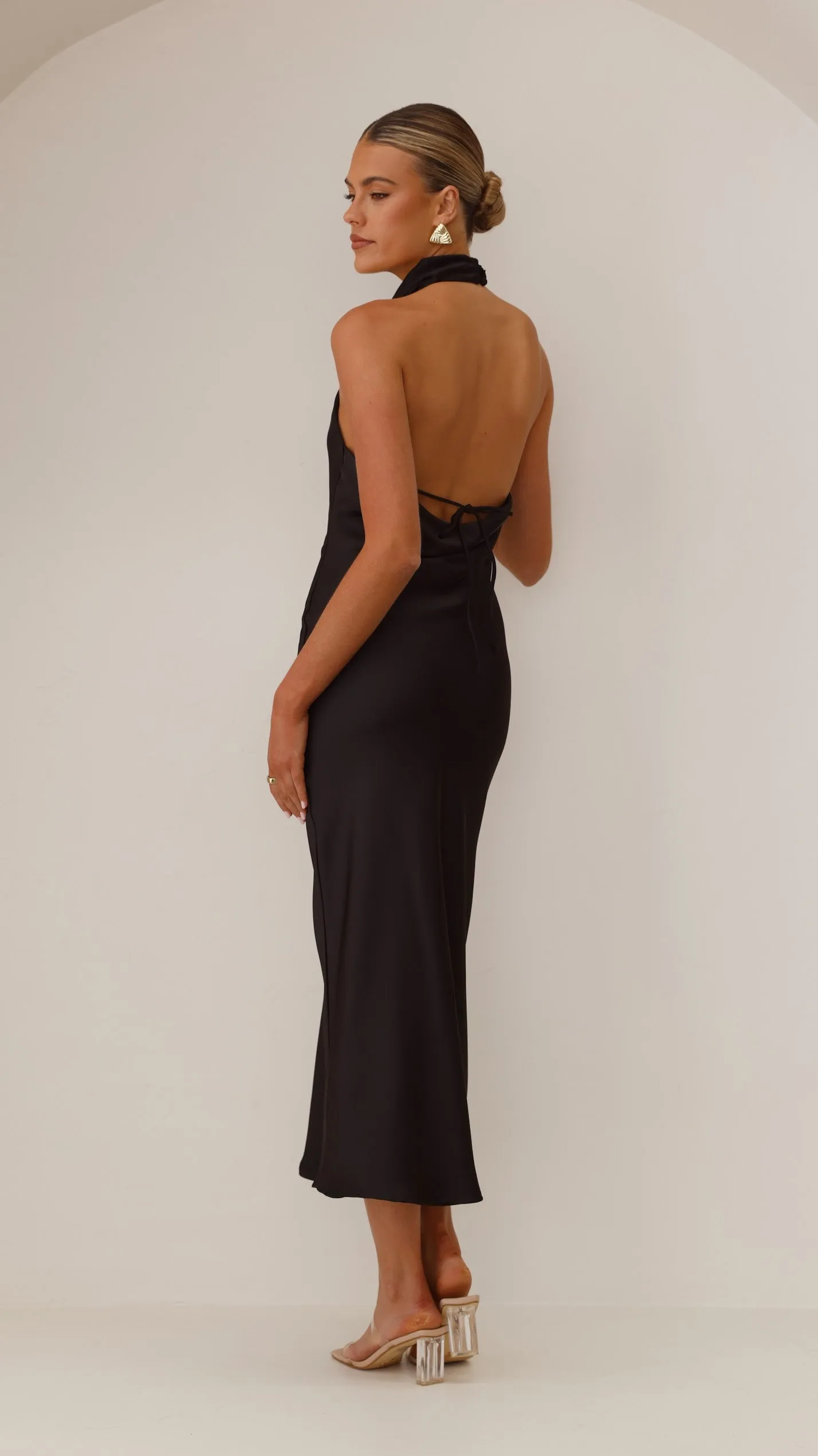 Rina Maxi Dress - Black