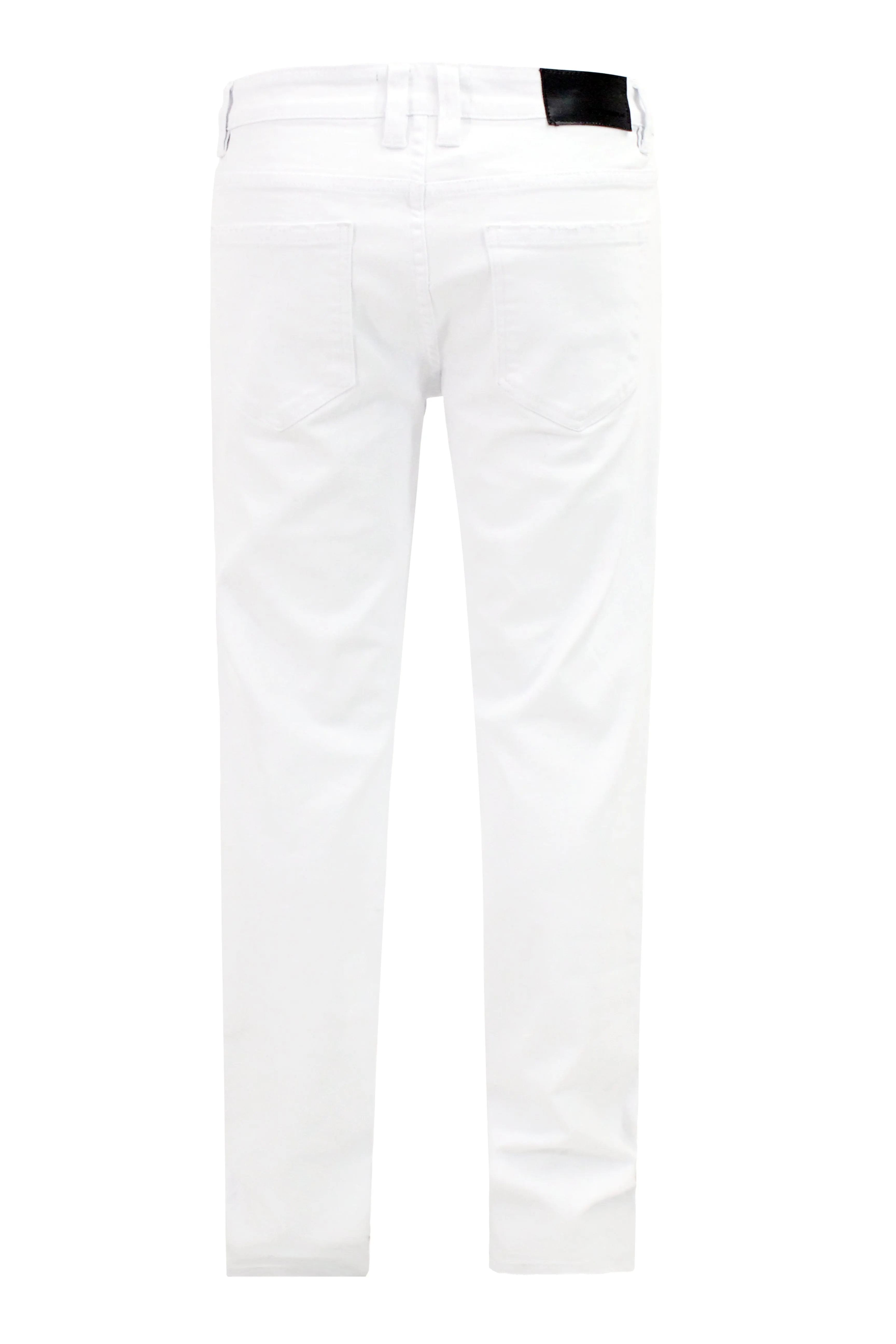 Rip & Repair Denim Jeans - White