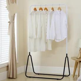 Simple clothes hanger and drying rack for shirts