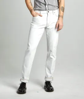 Slim Fit Stretch Jean in White Wash