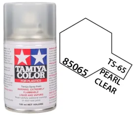 Tamiya 85065 TS-65 Pearl Clear Top Coat Lacquer Spray Paint 100ml TAM85065