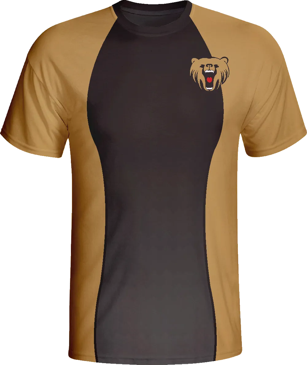 Vimost Simple  Design Sublimated Gaming Shirts Yellow Wear